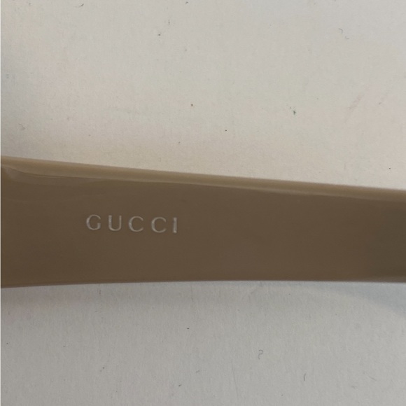 Authentic GUCCI Sunglasses Tan GG 1823/s with leather case - Picture 11 of 12